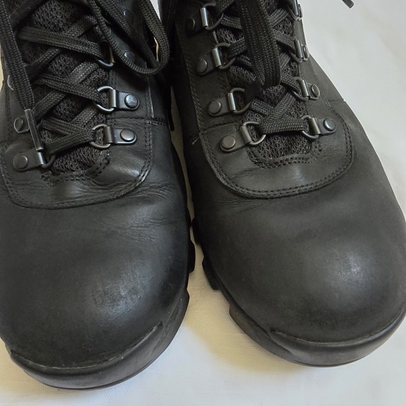 Timberland Mt Maddsen Mid Waterproof Black Leather Hiking Boots Mens 11.5 A2960‎ main image 8